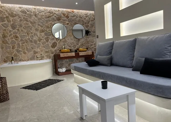 شقة 2-luxury Jacuzzi White By The Sea Rhodes City